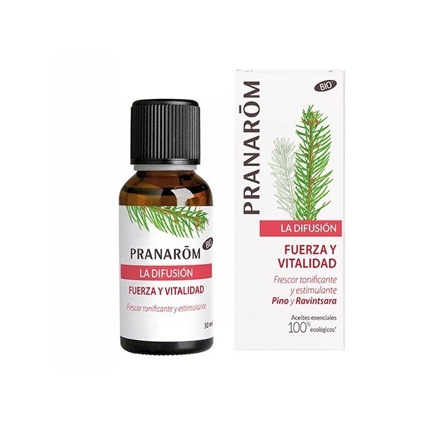 Pranarom Mezcla para Difusión Fuerza y Vitalidad 30ml