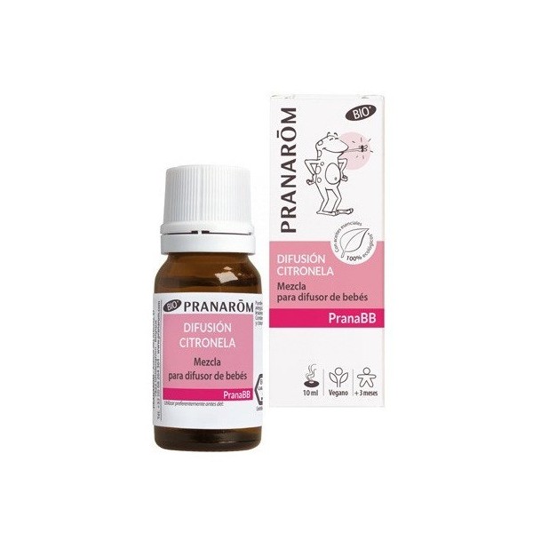 Pranarom PranaBB Mezcla Difusión Citronela 10ml