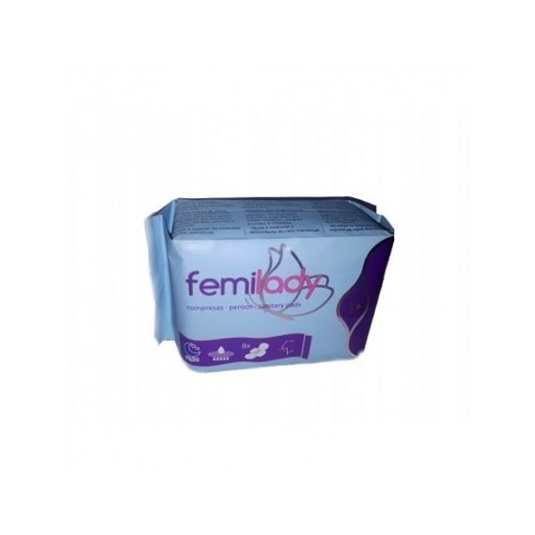 Femilady Compresas Higiénicas Femeninas Noche 8uds