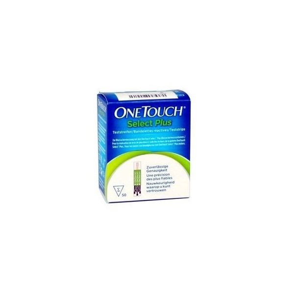 Onetouch Select Plus Tiras Reactivas Glucemia 50uds