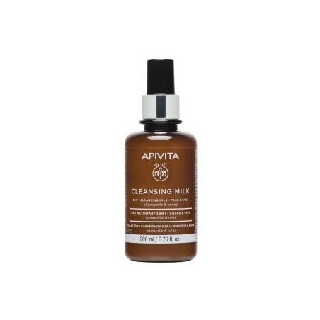 Apivita Cleansing Leche Limpiadora 3 en 1 - 200ml