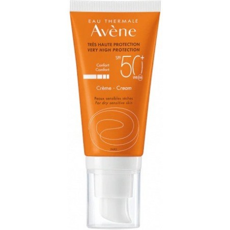 Avene Crema Muy Alta Protección SPF50+ Sin Perfume 50ml