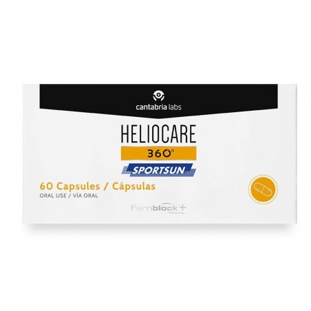 Heliocare 360ª Sportsun 60 Cápsulas