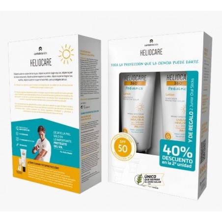 Heliocare 360 Pediatrics Loción SPF-50 Duplo 2 x 200ml