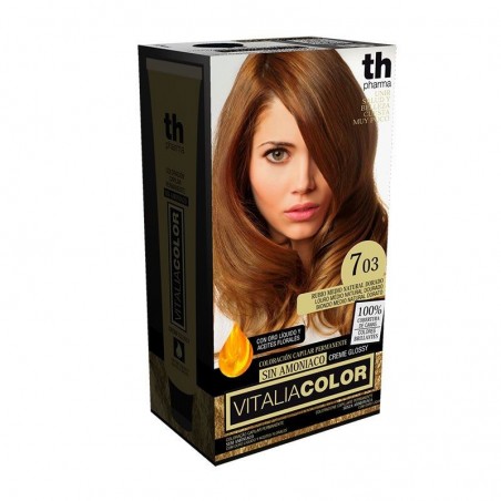 TH Pharma Coloración Capilar Permanente Rubio Medio natural 7,03