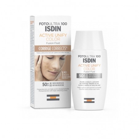 Isdin Foto Ultra 100 Active Unify Fusion Fluid Color SPF-50+ 50ml