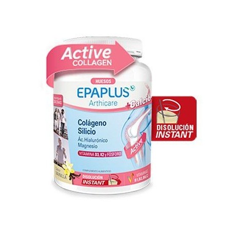 Epaplus Arthicare Colageno Calcio silicio Hialurónico Vainilla 383 G