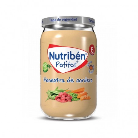 Nutribén Potitos Menestra de Cordero 235gr