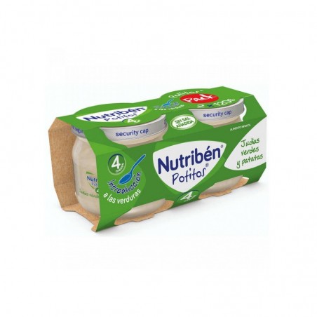 Nutribén Potitos Introducción a las Judías Verdes y Patatas (Bipack) 2x120gr