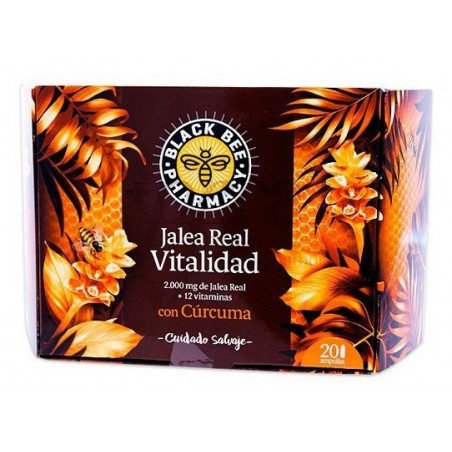 Black Bee Pharmacy Jalea Vitalidad 10ml 20 Ampollas