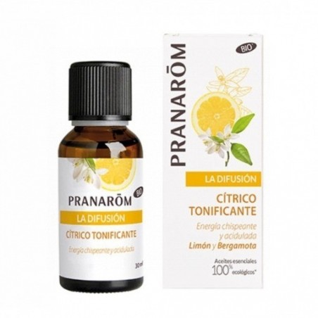 Pranarom Cítrico Tonificante Mezcla para Difusor 30ml