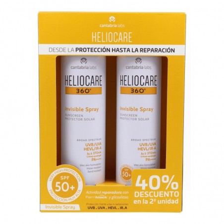 Heliocare 360 Spray Invisible 2 x 200ml