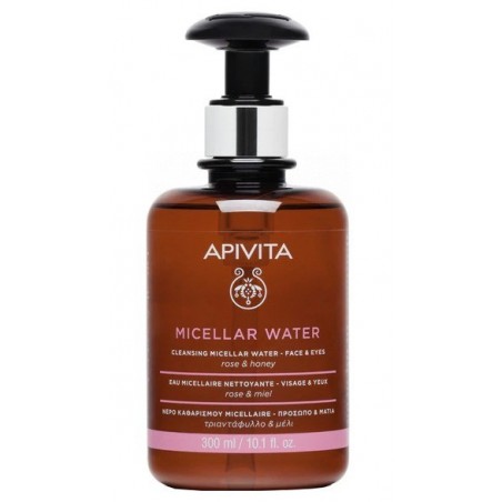 Apivita Agua Micelar Limpiadora Rostro y Ojos 300ml