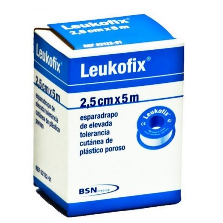 Leukofix Esparadrapo Hipoalergénico 2,5cmx5m