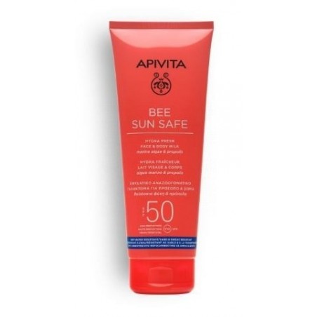 Apivita Bee Sun Safe Hydra Fresh Leche Corporal y Facial SPF-50 200ml