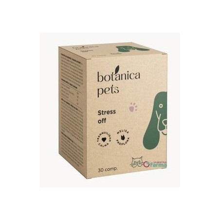 Botánica Pets Stress Off 30 Comprimidos