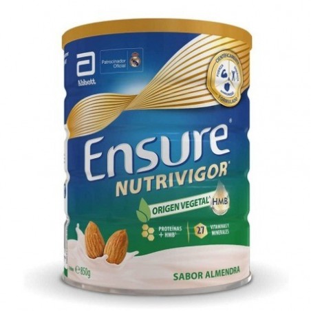 Ensure Nutrivigor Origen Vegetal Sabor Almendra 850g