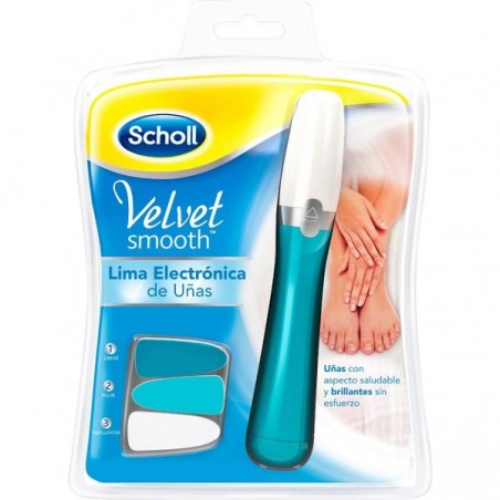 Scholl Velvet Smooth Lima Electronica de Uñas