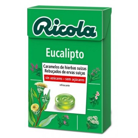 Ricola Caramelos Eucalipto Sin Azúcar 50 gr