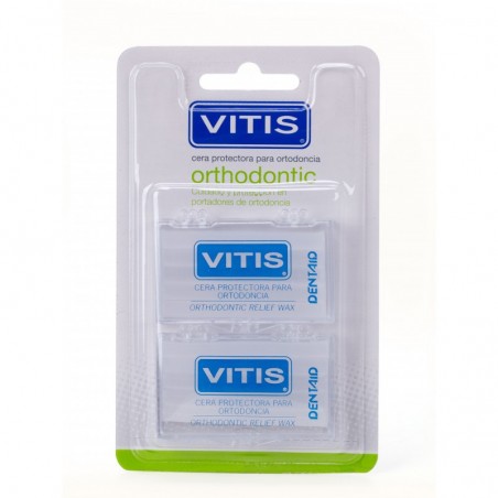 Vitis Orthodontic Cera Protectora de Rozaduras 5 Barritas 2 uds