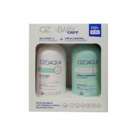 Ozoaqua Ozobaby Pack Gel Syndet 500ml + Crema Corporal 500ml