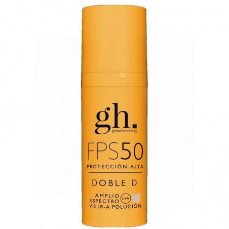 Gema Herrerías Doble D FPS 50+ Tono Claro Lola 50ml