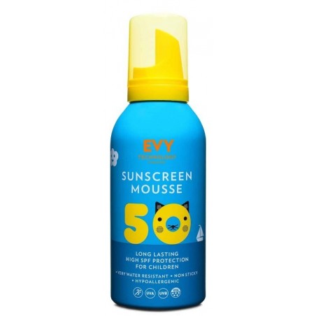 Evy Protector Solar Mousse Infantil FPS50 150ml