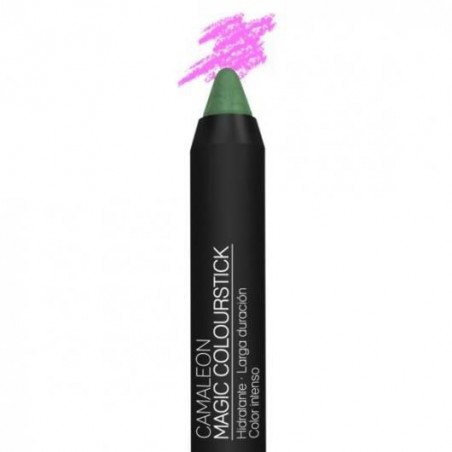 Camaleon Magic Barra de Labios Color Verde 4 gr