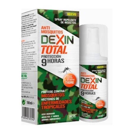 Dexin Total Antimosquitos Spray Repelente Insectos 100ml