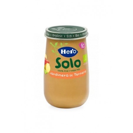 Hero Baby Solo Jardinera de Ternera Ecológica 190gr