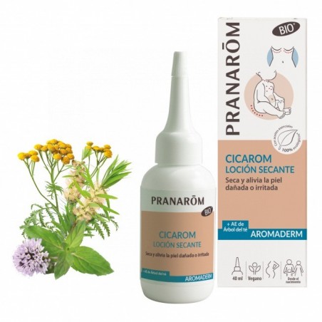 Pranarom Aromaderm Cicarom Loción Secante 40ml