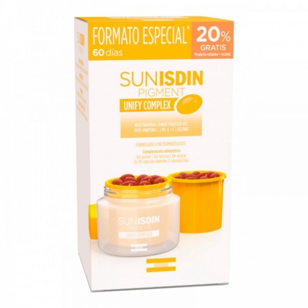 Sunisdin Pigment 60 caps Blandas