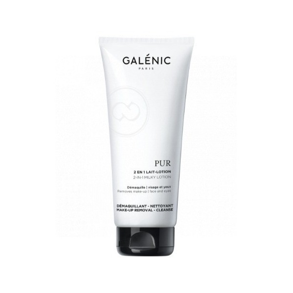 Galenic Pur 2 en 1 Cara y Ojos Desmaquillante, 200ml