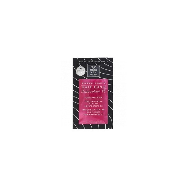 Apivita Express Beauty Mascarilla Capilar Tonificante 20ml