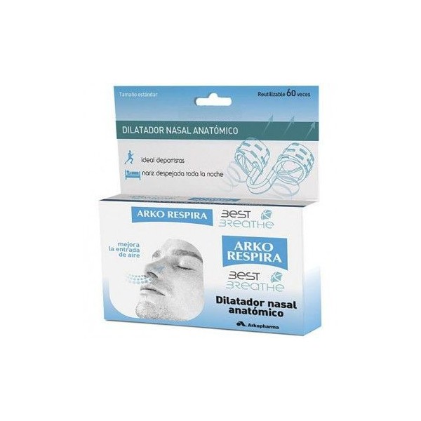 Best Breathe Dilatador Nasal Anatomico+ Aire Tiras Adhesivas