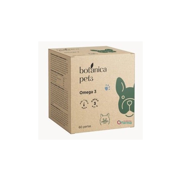 Botánica Pets Omega 3 60 Perlas