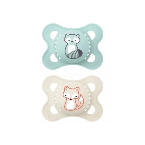 Mam Chupete Silicona Mam Orginal Matt A 2-6 Meses Pack Doble